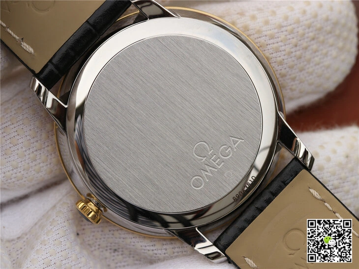 Omega De Ville 424.53.40.21.02.002 ZF Factory 1:1 Best Edition Replica Watch Black Leather Strap